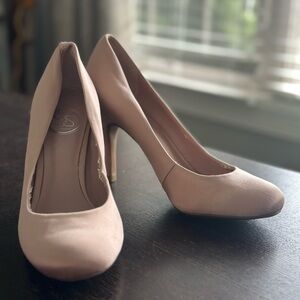 Elegant blush  Satin High Heels